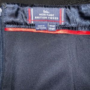 Boden tweed size 10 skirt